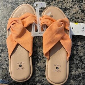 Shade & Shore Orange Women's Sandals.